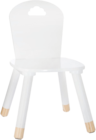 Chaise douceur blanc en promo chez Maxi Bazar Villeurbanne à 9,99 €