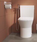 WC à poser sans bride DUAL EASY - Sensea en promo chez Weldom Rueil-Malmaison à 109,00 €
