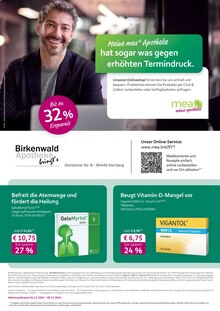 mea - meine apotheke Prospekt "Unsere November-Angebote" mit  Seiten (Nürnberg)