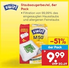 Netto Marken-Discount Zwönitz - Staubsaugerbeutel Angebot im Prospekt Staubsaugerbeutel bei Netto Marken-Discount im Zwönitz Prospekt für 9,99 €