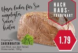 Eingelegter Sauerbraten Angebote von Nach Hausfrauenart bei EDEKA Bochum für 1,79 €