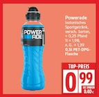 isotonisches Sportgetränk von Powerade für 0,99 € bei EDEKA im Angebot isotonisches Sportgetränk von Powerade im aktuellen EDEKA Prospekt