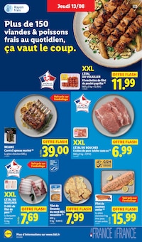 Promotion Luminaire dans le prospectus Lidl, valable du 13/08/2026 au 19/08/2026 Promo Luminaire dans le catalogue Lidl du moment à la page 8
