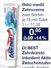 Zahncreme von Odol-med3 im aktuellen V-Markt Prospekt für 0,85 €