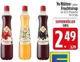 Blütensirup Angebote von Yo bei EDEKA Ravensburg für 2,49 €