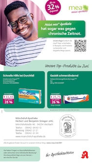 Aktueller mea - meine apotheke Prospekt (Viechtach, 4 Seiten zum blättern mea - meine apotheke Prospekt Unsere Juni-Angebote mit 4 Seiten