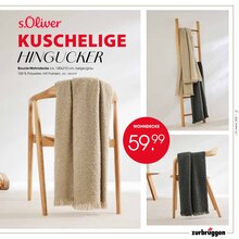 Kuscheldecke Angebot im aktuellen Zurbrüggen Prospekt auf Seite 15