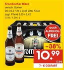 Aktuelles Krombacher Biere Angebot bei Netto Marken-Discount in Langenhagen ab 10,99 €