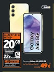 Aktuelles Galaxy A55 5G 128 GB Angebot bei Telekom Partner Bührs Melle in Bielefeld ab 49,00 €