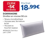 Promo Oreiller en viscose 90 cm à 18,99 € dans le catalogue Costco à Pontault-Combault