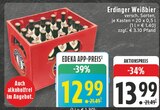 Weißbier im Angebot bei EDEKA in Pulheim Weißbier Angebote von Erdinger bei EDEKA Pulheim für 12,99 €
