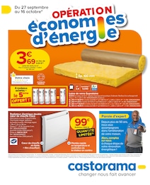 Prospectus Castorama, "Opération économies d'énergie", 32 pages, 27/09/2023 - 16/10/2023