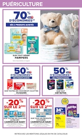 Promos Couches dans le catalogue "Carrefour" de Carrefour Couches en promo dans le catalogue Carrefour à la page 54