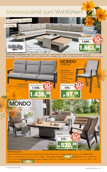 Couch im Möbel Inhofer Prospekt "GARTENMÖBEL FÜR IHR ZUHAUSE" mit 12 Seiten (Augsburg)