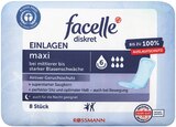 Diskret Hygiene-Einlagen von Facelle im aktuellen Rossmann Prospekt für 1,99 €