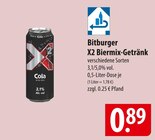 X2 Biermix-Getränk im Angebot bei famila Nordost in Norderstedt X2 Biermix-Getränk Angebote von Bitburger bei famila Nordost Norderstedt für 0,89 €