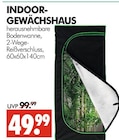 Indoor-Gewächshaus im Angebot bei Wreesmann in Freiberg Indoor-Gewächshaus Angebote bei Wreesmann Freiberg für 49,99 €