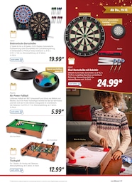 Lidl Dartscheibe im Prospekt 