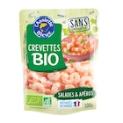 Crevettes Bio - L'ASSIETTE BLEUE en promo chez Carrefour Market Vitry-sur-Seine à 2,96 €