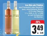 Wein oder Primitivo Angebote von bree bei E center Jena für 2,99 €