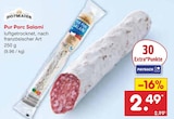 Pur Porc Salami bei Netto Marken-Discount im Bad Langensalza Prospekt für 2,49 €