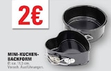 Mini-Kuchen-Backform im Angebot bei E center in Mainz Mini-Kuchen-Backform Angebote bei E center Mainz für 2,00 €