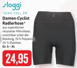 Aktuelles Zero Feel 2.0 Damen-Cyclist Radlerhose Angebot bei Kaufhaus Stolz in Lübeck ab 24,95 €