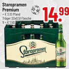 Premium im Trinkgut Prospekt Premium von Staropramen im aktuellen Trinkgut Prospekt für 14,99 €