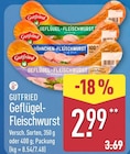 Geflügel-Fleischwurst von Gutfried im aktuellen ALDI Nord Prospekt für 2,99 €