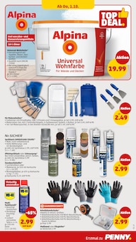 Alpina im Penny Prospekt "Wer günstig will, muss Penny." mit 46 Seiten (Dresden)