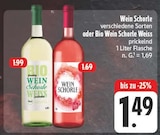 Bio Wein Schorle Weiss bei E center im Prospekt "" für 1,49 €