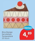 Servietten Tortenstück von Rico Design für 4,89 € bei budni im Angebot Servietten Tortenstück von Rico Design im aktuellen budni Prospekt