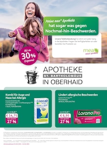 Aktueller mea - meine apotheke Prospekt "Unsere März-Angebote" Seite 1 von 4 Seiten