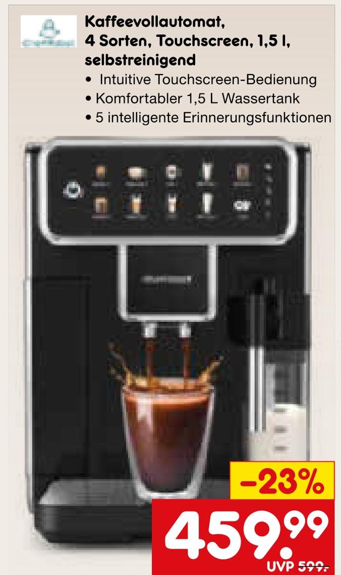 Aktuelles Kaffeevollautomat Angebot bei Netto Marken-Discount in Trier ab 459,99 €