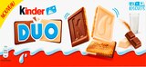 Biscuits nappés duo chocolat lait - KINDER dans le catalogue Cora