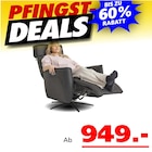 Aktuelle Relaxsessel Angebote bei Seats and Sofas in Berlin Aktuelles Reagan Angebot bei Seats and Sofas in Berlin ab 949,00 €