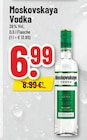 Vodka Angebote von Moskovskaya bei Trinkgut Hemer für 6,99 €