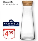 Glaskaraffe im Angebot bei GLOBUS in Speyer Glaskaraffe Angebote von Van Well Design bei GLOBUS Speyer für 4,99 €