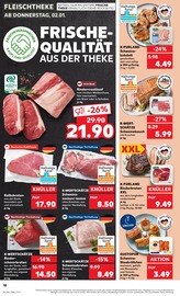 Aktueller Kaufland Prospekt mit Rinderbraten, "Aktuelle Angebote", Seite 18