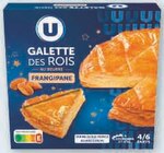 Galette des Rois Fourrée - U en promo chez U Express Rennes à 3,11 €