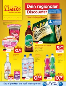 Bier im Netto Marken-Discount Prospekt "Aktuelle Angebote" mit 72 Seiten (Magdeburg)