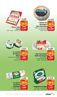 Promo Yaourt lait de chèvre dans le catalogue Colruyt du moment à la page 15