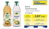 Salatdressings von Kühne im aktuellen METRO Prospekt