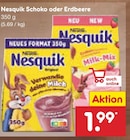 Aktuelles Nesquik Schoko oder Erdbeere Angebot bei Netto Marken-Discount in Reutlingen ab 1,99 €