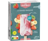 Picard Saint-Rémy-de-Provence - Promo 4 bâtonnets fraise banane Promo 4 bâtonnets fraise banane à 2,99 € dans le catalogue Picard à Saint-Rémy-de-Provence