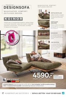 Ecksofa im Kabs Prospekt "VORTEILSWOCHEN" mit 42 Seiten (Leipzig)