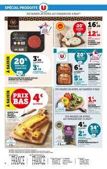 Promo Lait dans le catalogue U Express du moment à la page 6