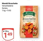 Aktuelles Maretti Bruschette Angebot bei GLOBUS in Duisburg ab 1,49 €