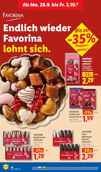 Lebkuchen im aktuellen Lidl Prospekt (Köln) Lebkuchen im Lidl Prospekt "LIDL LOHNT SICH" mit 71 Seiten (Köln)