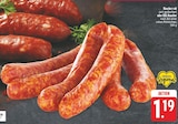Aktuelle Mettwurst Angebote bei EDEKA in Nürnberg Aktuelles Knacker roh zart geräuchert Angebot bei EDEKA in Nürnberg ab 1,19 €